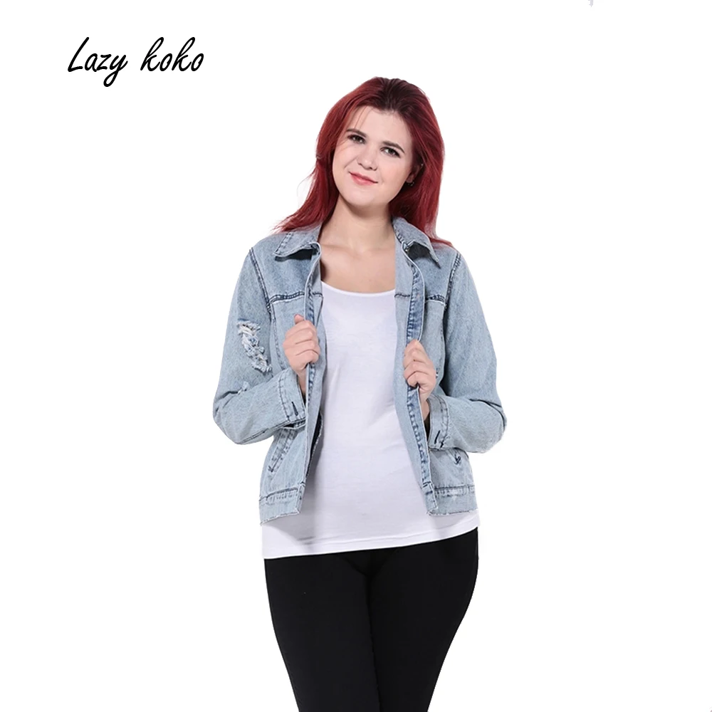 Lazy KoKo 2017 font b Women b font Plus Size Big Large Size New Fashion Single