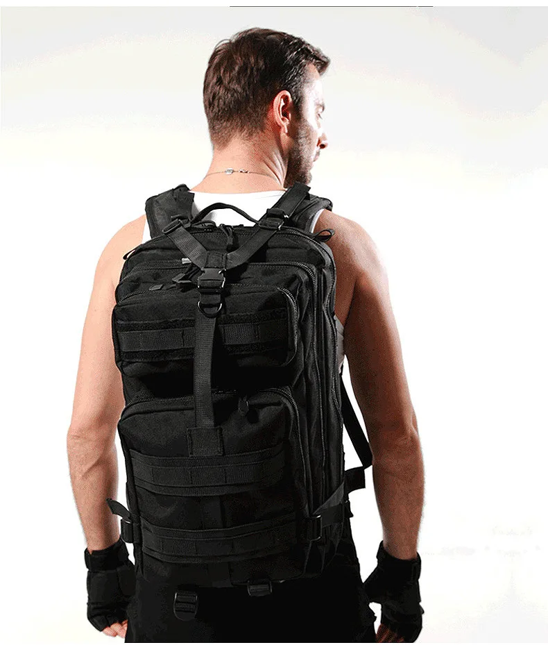 Mochila de Acampamento Bolsa ao ar Militar do Exército Homens Tático Militar Caminhadas Trekking Camuflagem Livre Mochila 20l-25l 16 caminhadas trekking camuflagem saco ao ar livre