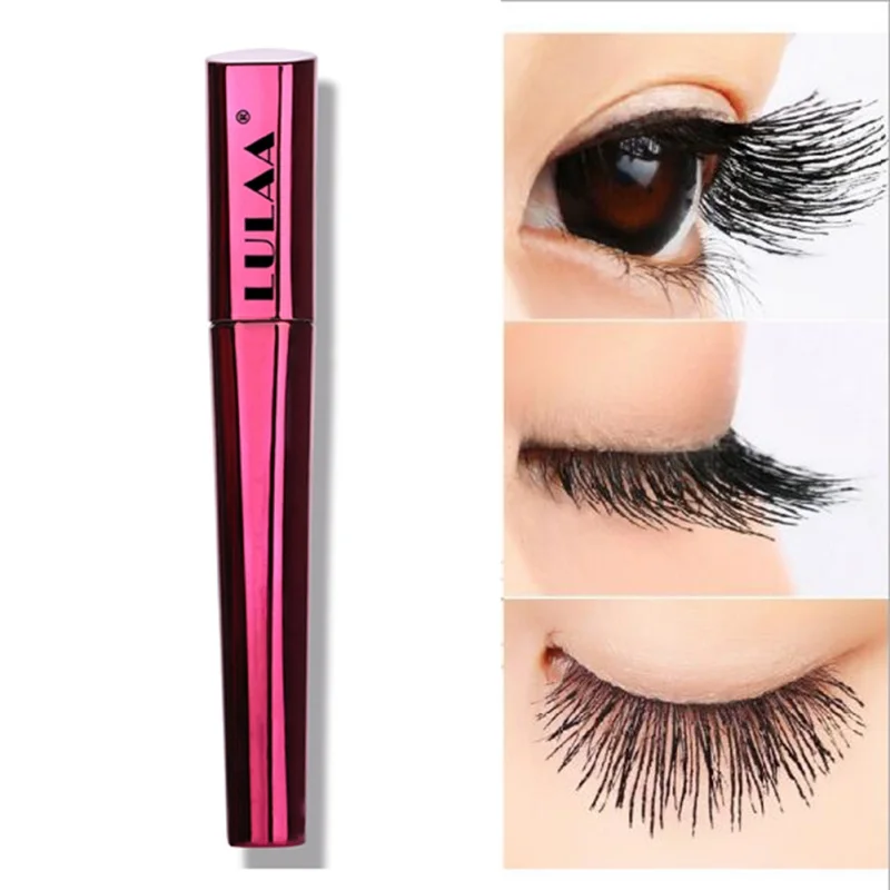 

4D Waterproof Mascara Long-Lasting Curling Slender Quick Dry Lengthening Eyelash Cream Non-Dizzy Dyeing Mascara