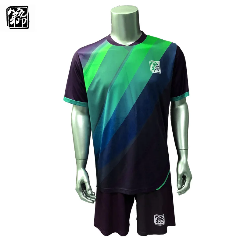 Custom best quality soccer jerseys polyester quick dry soccer uniforms
