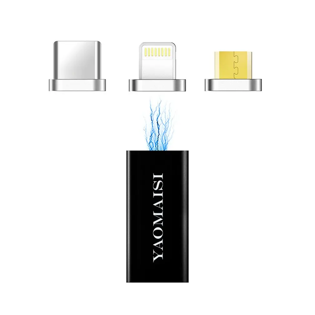 

Q10 Magnetic Micro USB Charging Adapter Micro USB Data Cable Converter Adapter Suitable for Android Mobile Phones