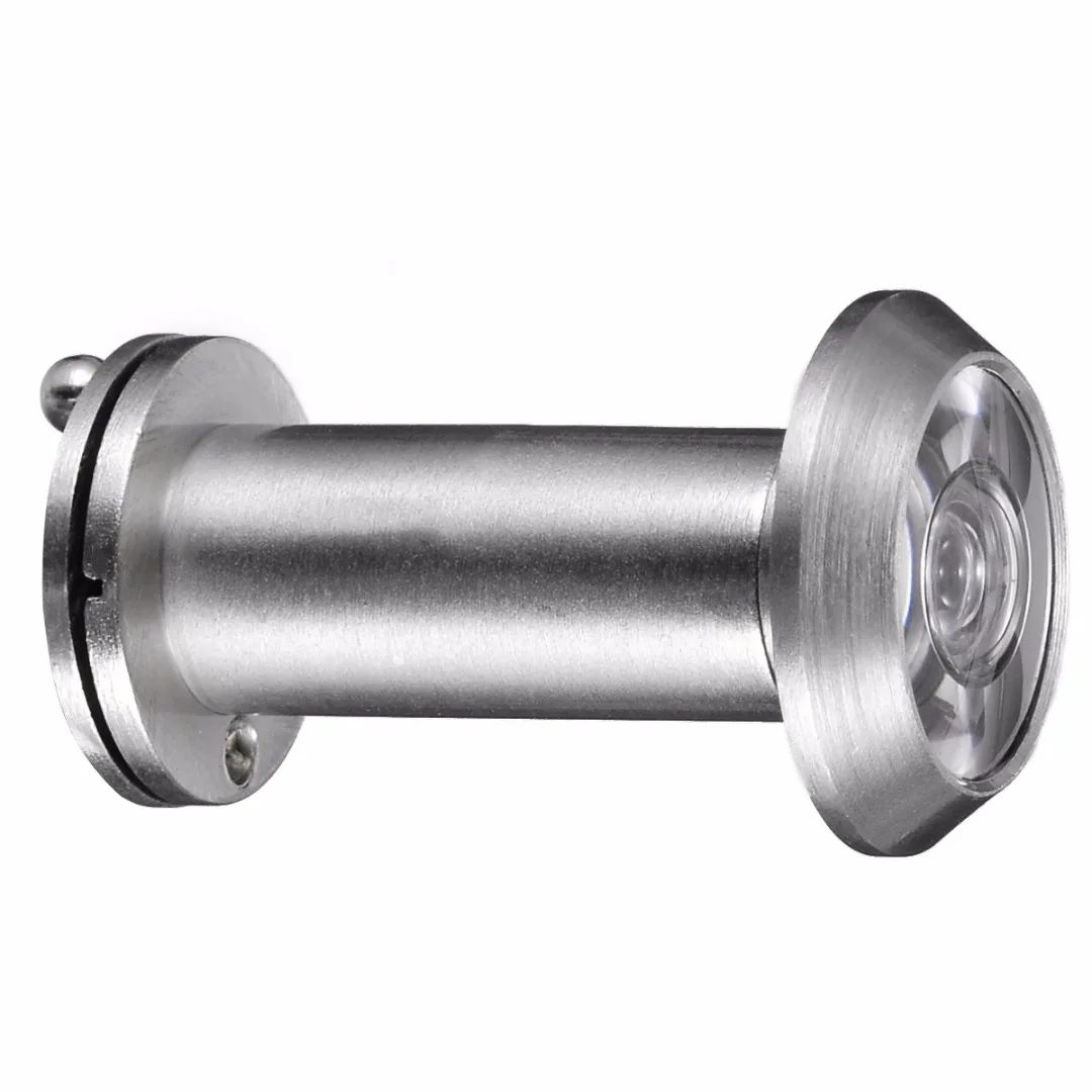 Universal Door Eye Viewer Hidden Pinhole 200 Degree Adjustable Glass Lens Peephole Security Door Hardware