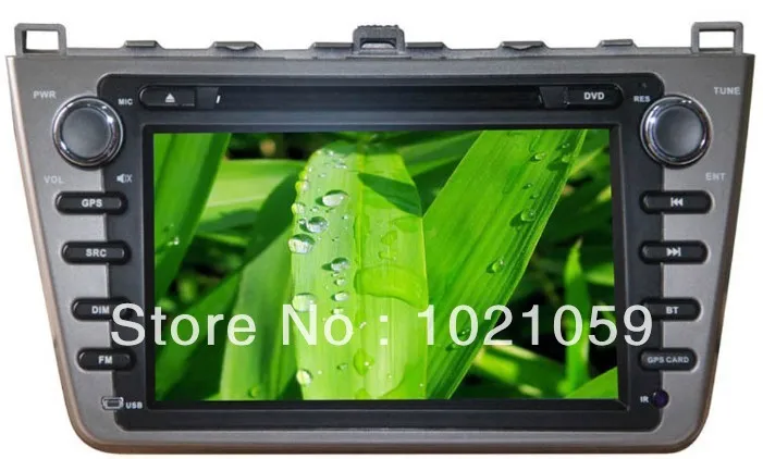 Горячая Автомобильный dvd gps плеер для Mazda 6 с gps/IPOD/Bluetooth