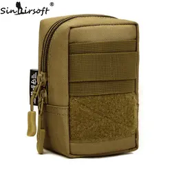 SINAIRSOFT тактический Molle плюшевый пояс поясная сумка Военная охота поясная сумка для телефона Мужская 1000D ткань-водостойкая наружная сумка