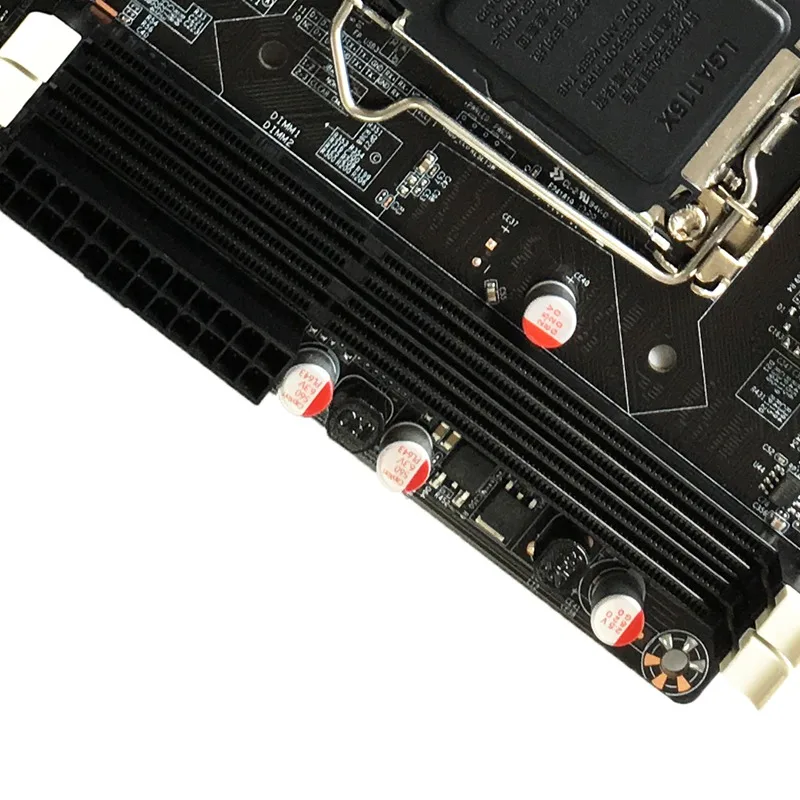 Jia Huayu Настольная компьютерная материнская плата DDR3 PCIE Micro ATX для Intel B75 поддержка cpu