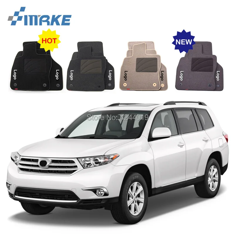 

Car Mats All Weather Front Back Floor Mats for Cars Car Floor Mats For Toyota Highlander