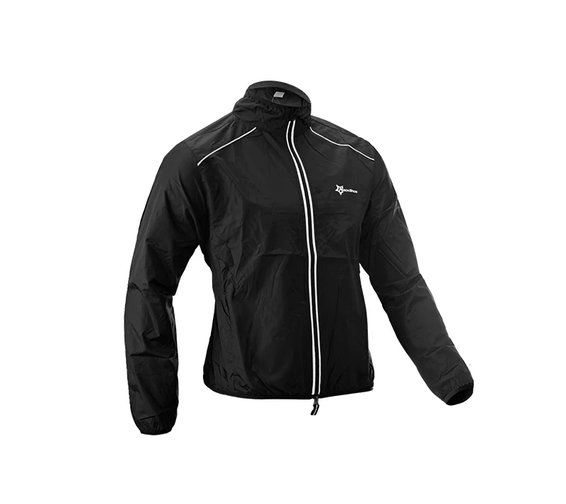 ROCKBROS куртка для бега ветрозащитный жилет для велоспорта Спортивный Плащ Джерси для пешего туризма непромокаемая УФ-защита быстросохнущее пальто зимнее для мужчин