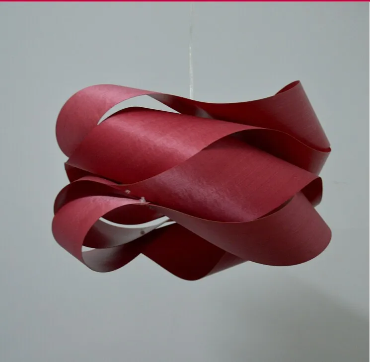 LZF Link подвесные люстры испанского дизайнера Рождество белый/красный абажур современная светодиодная лампа e27