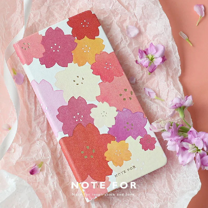 

NOTE FOR 4 Designs Slim Undated Planner Weekly Plan Leather Cover Portable Travel Journal Diary Book Pocket Notebook Gift
