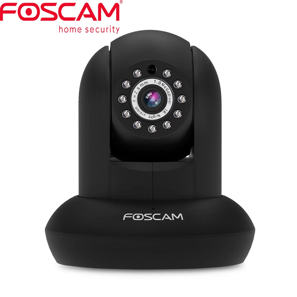 

Foscam FI9821P P2P HD 720P Pan Tilt Wired Wireless IP Camera with Night Vision and SD Card Recording
