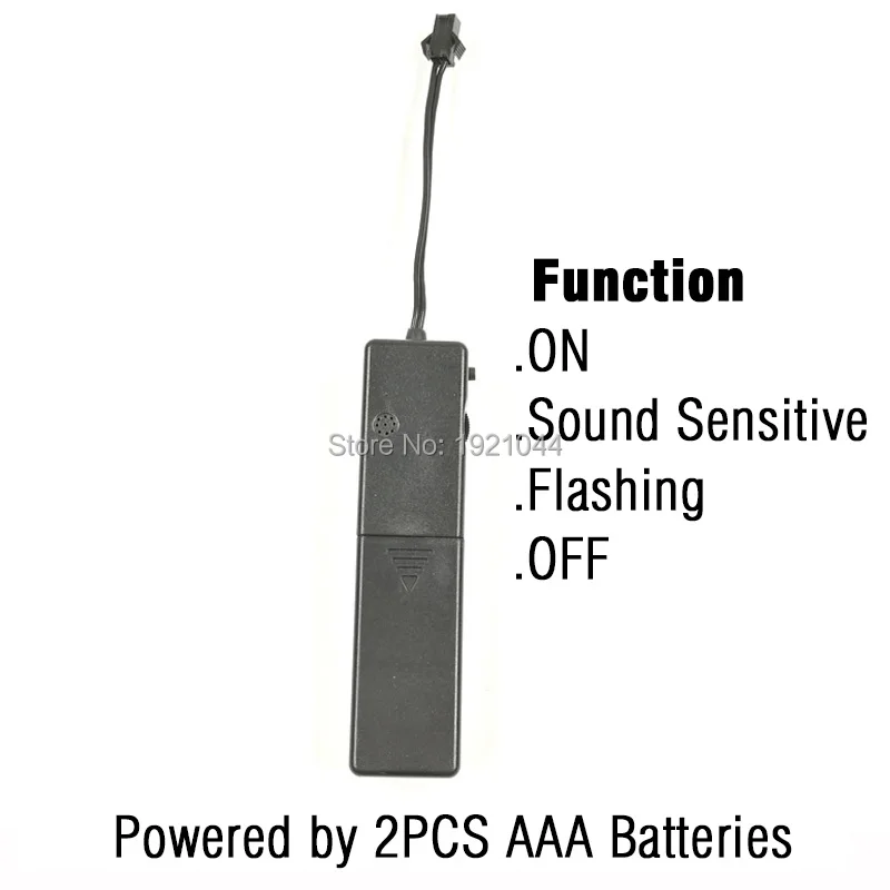 Новая мода питается от Active Sound Active EL Wire двухцветная трубочка с очками для напитков веревка Гибкая неоновая холодная подсветка вечерние украшения