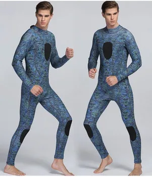 

Camouflage Spearfishing Wetsuit 3MM Neoprene SCR Superelastic Diving Suit Waterproof Keep Warm Surfing Snoking Full BodyWetsuits
