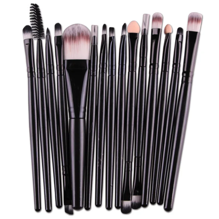 

15Pcs Multipurpose Cosmetic Brushes Set Blush Foundation Eyebrow Eye Shadow Liner Lip Contour Concealer Powder Makeup Brush kit