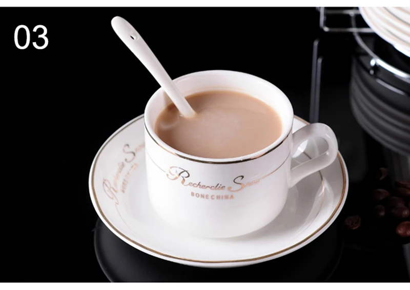 Креативный подарок, Европейский Королевский набор кофейных чашек, включает 1 чайную чашку 1 блюдце 1 ложку, усовершенствованную фарфоровую кружку для послеобеденного чайного набора