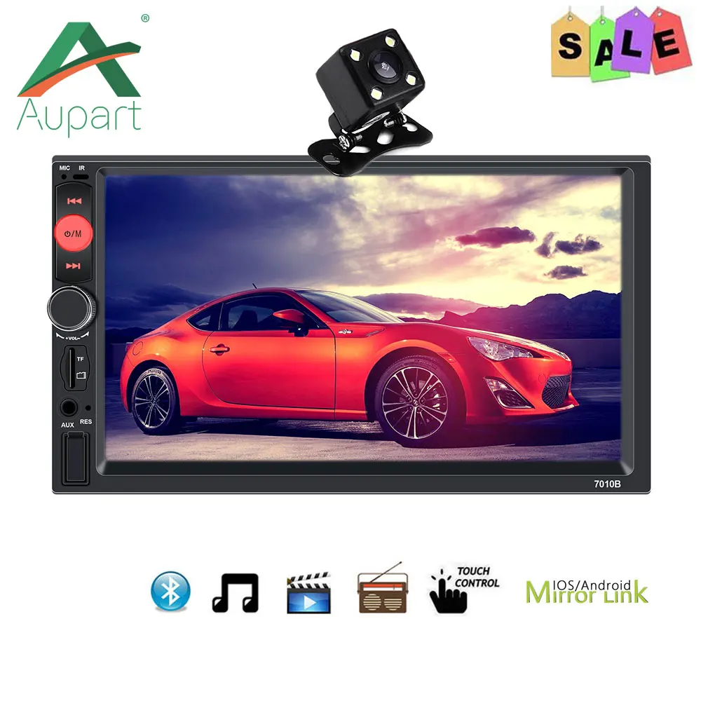 Автомагнитолы 2 Дин Радио bluetooth HD 7 &quotСенсорный экран estereo para Авто Центральный