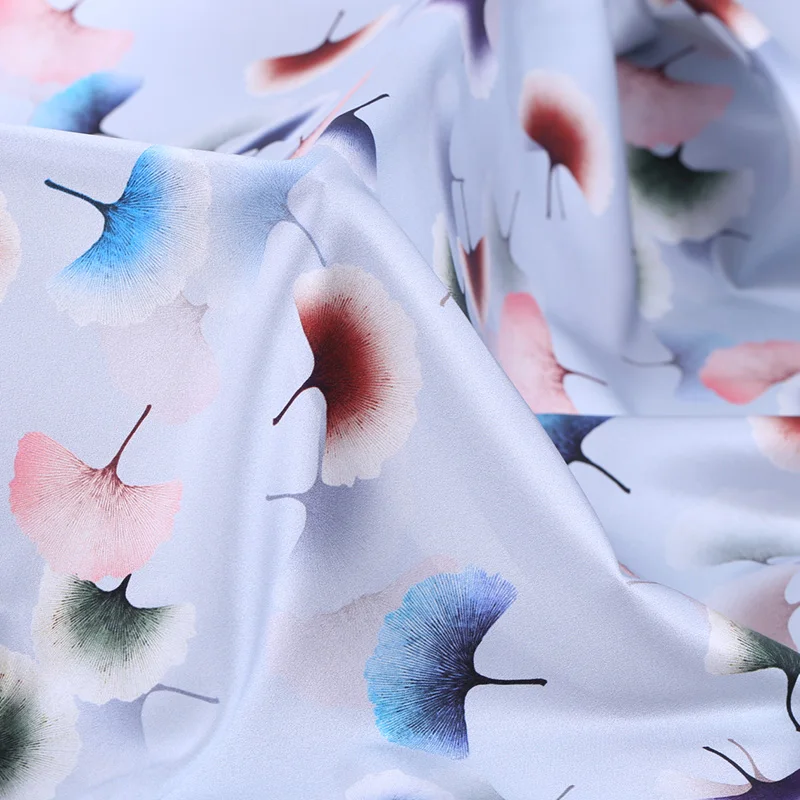 Najtaniej 19 lato nowy 108cm szerokości 19momme 93% jedwab 7% elastan dla Diy szycie sukienki jedwab Stretch Satin modne tkaniny sprzedaż Hot darmowa wysyłka