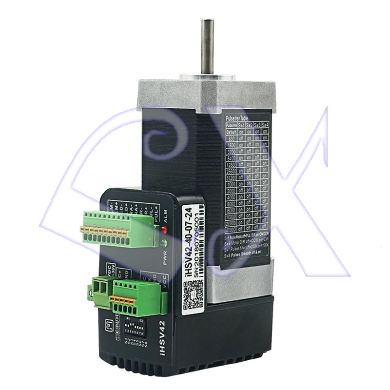 JMC iHSV42 40 07 24 578 Вт 0.185Nm 4000 об/мин интегрированный серводвигатель переменного тока
