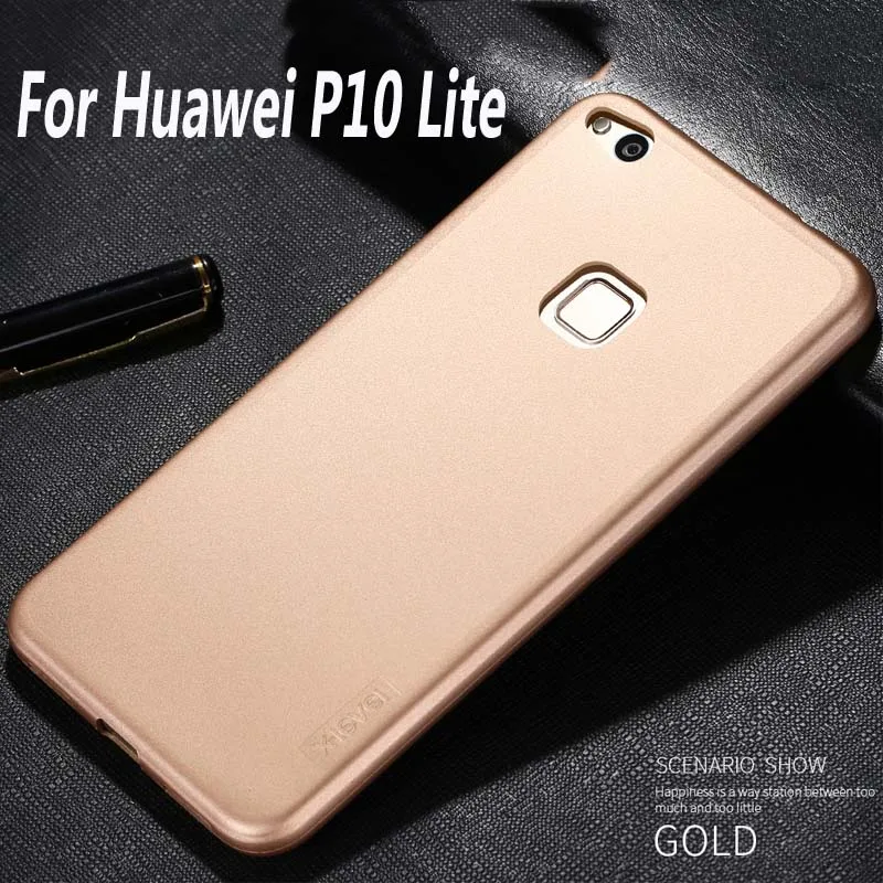 X-LEVEL Guardian Серии для Huawei P 10 Lite/Нова liteTPU Случаях матовый Мягкий Чехол TPU P10 Lite 5.2