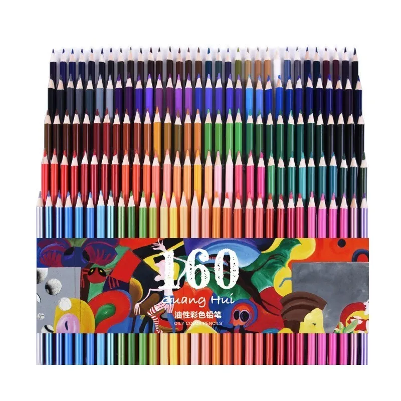 Kaufen 160 farben Holz Öl Farbige Bleistift Set Malerei Farbe Kunst Marker Bleistifte Für Zeichnung Skizze Kinder Geschenke Kunst Liefert Schreibwaren