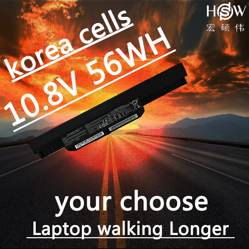 Аккумулятор HSW для ноутбука Asus A43E A53S K43E K43U K43S X54 X54H K43SJ X54C X84 K53S K53SV K53T K53E K53SD