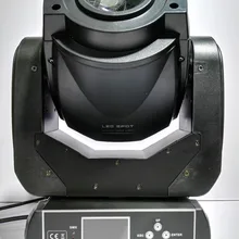 Китайское Оборудование для диджея 90 ватт светодиодная точечная Вращающаяся лампа в стиле диско свет двойной gobo колесо мини-проектор с рисунком 3 лица призма для ночного клуба