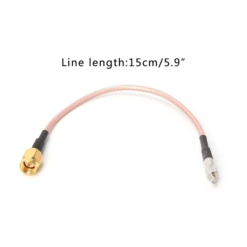 Прямой TS9 Женский Разъем для SMA штекер RG316 коаксиальный Pigtail кабель в сборке