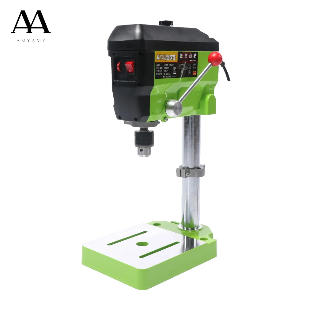 AMYAMY Mini Drill Press Bench Small Drill Machine
