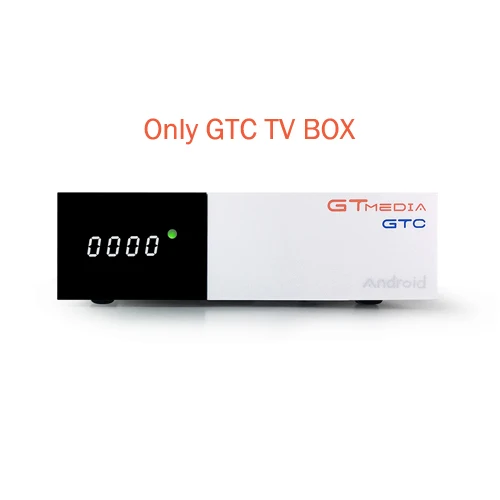 Freesat/gtмедиа GTC спутниковый ресивер DVB-T2/S2/кабель ISDBT android 6,0 2 ГБ 16 ГБ+ 1 год M3U/cccam декодер PK X96MIMI tv BOX - Цвет: only GTC TV BOX