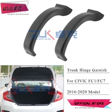 ZUK автостайлинг багажник хвост ворота шарнир Подрезка Крышка для Honda Civic Замена подлинного качества