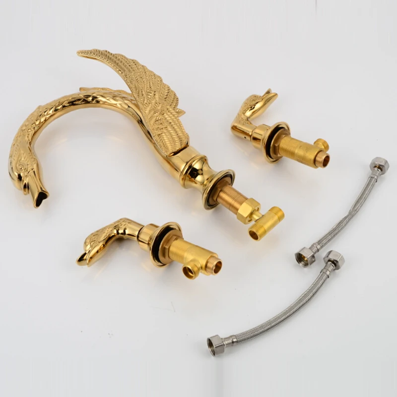 Moderno-oro-lat-n-ba-o-grifo-del-lavabo-del-cisne-del-fregadero-del-recipiente-mezclador