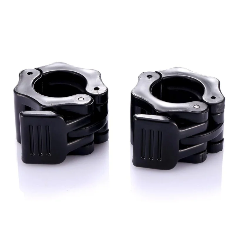 2Pcs 25mm/50mm Plastic Buckle Barbell Collar Clips Dumbbell Clamp Gym