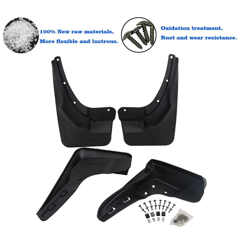 Wisengear для Mercedes Benz W166 Грязь щитка гвардии МУП Fender спереди и сзади литой всплеск