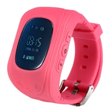 Smart Kinder Telefon Uhr Kinder SOS Armbanduhr Q50 Sport GPS Uhr Locator Tracker Anti-verlorene Smartwatch Schutz für iOS Android