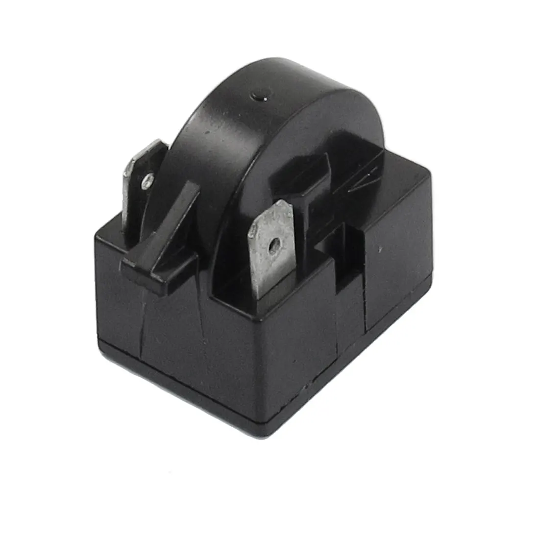 Black Plastic Shell 2 Terminals Ptc Starter Relay For Refrigerator 17