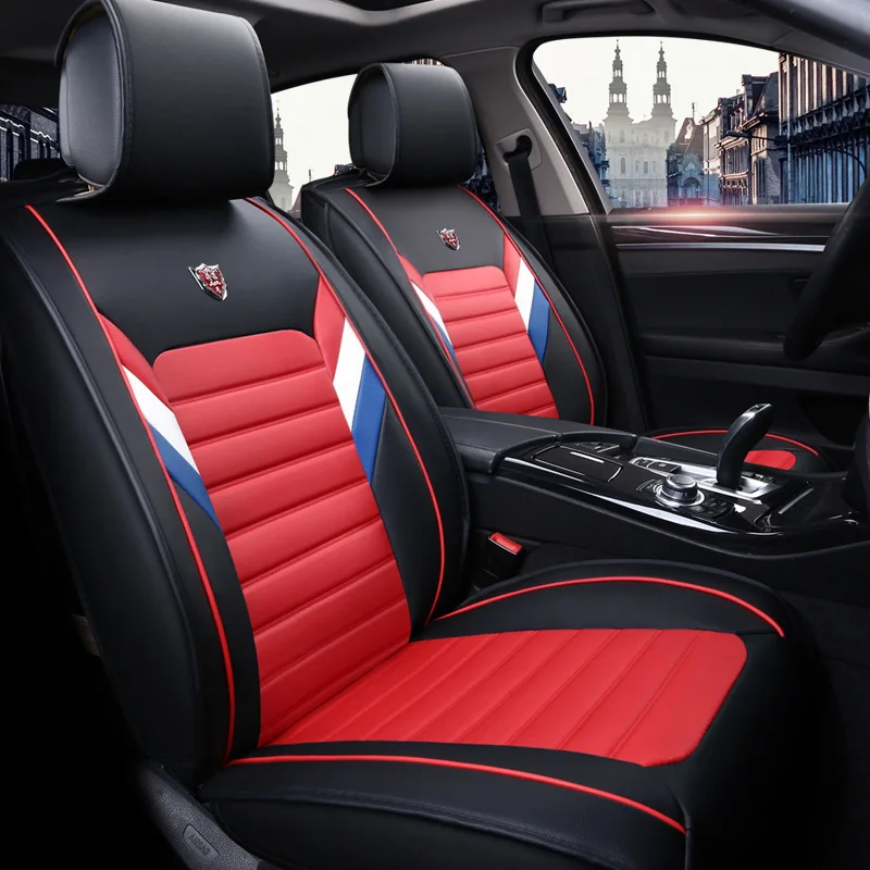 Новинка универсальные автомобильные чехлы для сидений Volkswagen vw tiguan L touareg atlas 2011 2010
