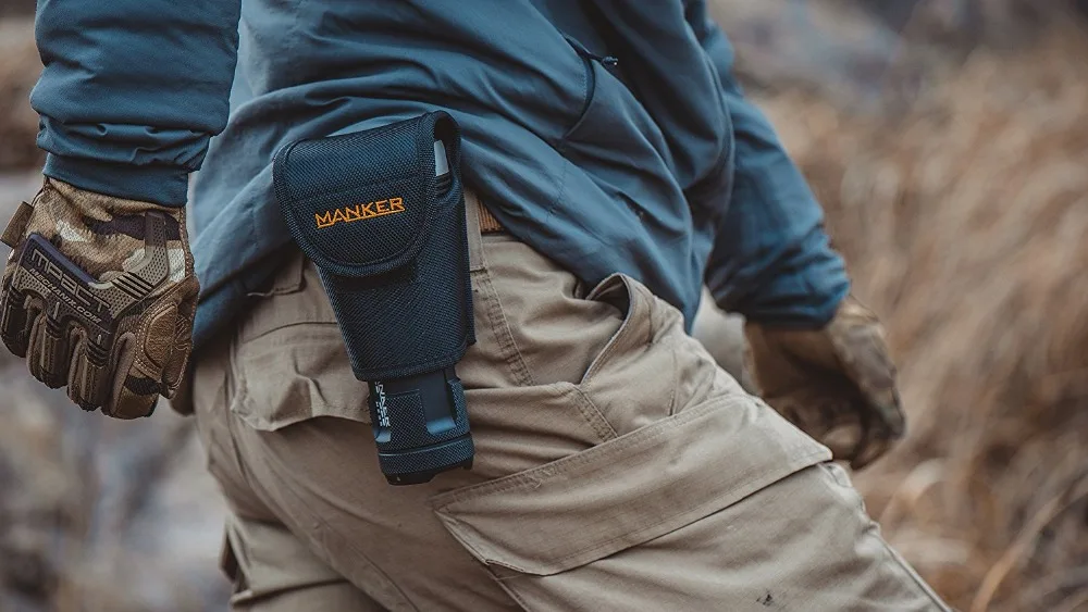 Manker MK35 2550 люменов Cree XHP35 HI светодиодный фонарик 1420 м фонарь для поиска + 4x3400 мАч 18650