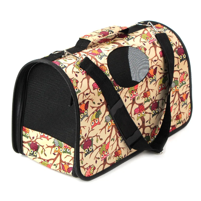 Сумка для домашних животных сетка панель вентиляция портативный ПЭТ для кошек и собак, для путешествий переносная клетка грузовой питомник мягкий удобный щенок котенок открытый магазин UYT