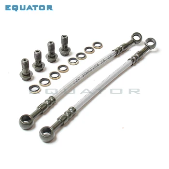 

Dirt Bike Pit Monkey 50cc 70cc 90cc 110cc 125cc 140cc Oil fuel petrol Cooler Hose Line Pipe Tube with M10 oil Scraw