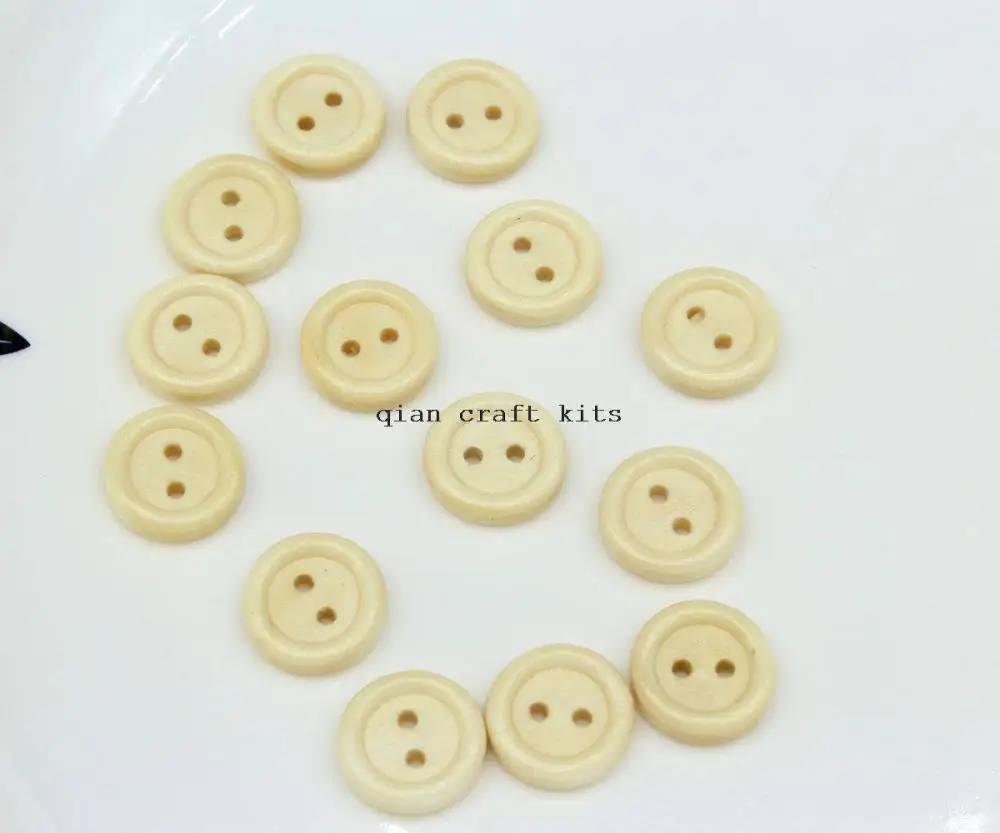 1000 шт. деревянные пуговицы с двумя отверстиями 15 мм|hole sales|buttons buttonsbuttons round |