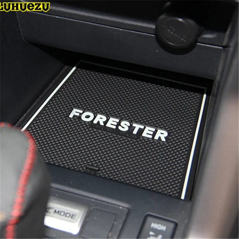 Резиновый нескользящий коврик Luhuezu для внутренней двери аксессуары Subaru Forester 2008
