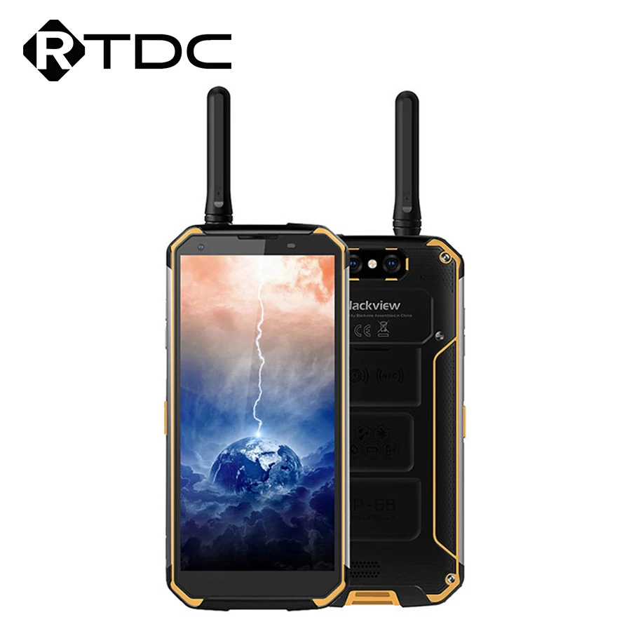 Мобильный телефон Blackview BV9500 Pro на базе Android 8 1 Восьмиядерный экран 5 7 дюйма 18:9 MTK6763T 6