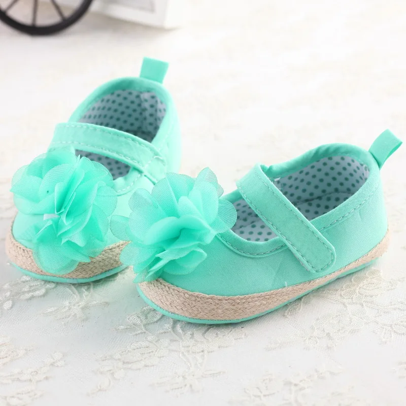 baby girl green shoes