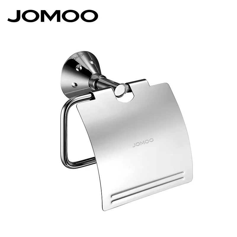 JOMOO Brand Wall Mounted Toilet Paper Holder Chrome Crystal Papel