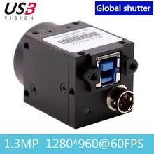 Высокая Скорость USB3.0 промышленный цифровой Камера 1.3MP Цвет глобальным затвора с SDK+ внешний триггер и программного обеспечения измерения