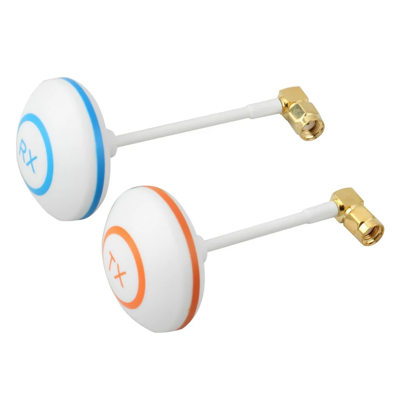 

1pair 5.8GHz Circular Polarized Mushroom Antenna RP-SMA Set Tx/Rx for Multicopter