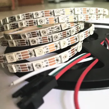

Addressable DC5V SK6812 MINI 3535 5050 RGB led pixel strip RGBW 1m 2m 60LEDs/m 4mm 5mm FPC Not-waterproof 60pixels/M as WS2812B