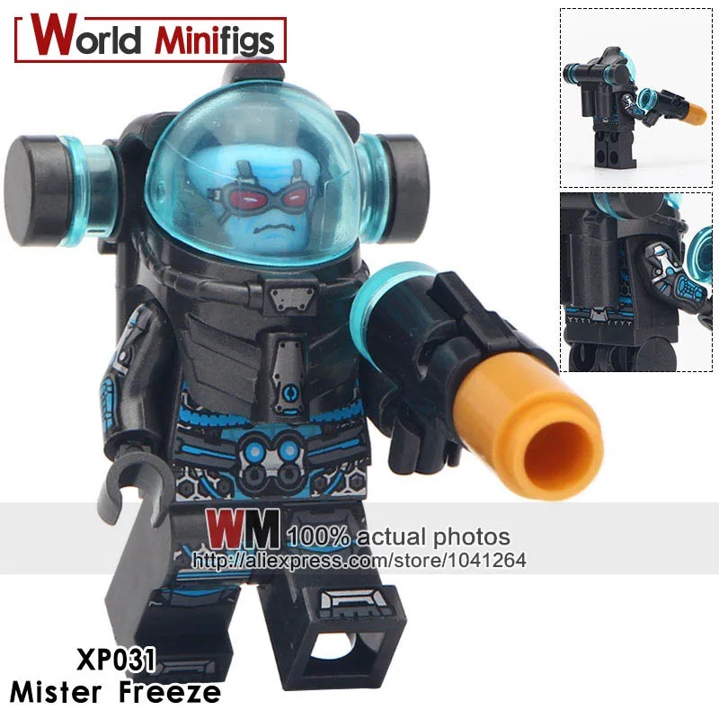 

Single Sale Super Heroes Mister Freeze Hydra Thor Deadpool Unworthy Thor Venom Building Blocks Action Children Gift Toys