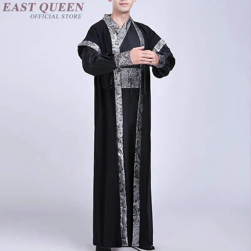 Chinese warrior costume hanfu men ancient chinese costume FF959 - Color: 2