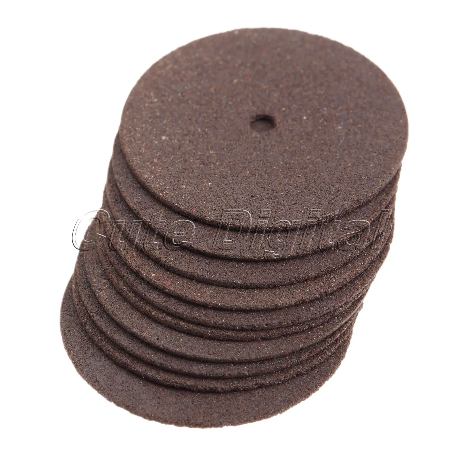 36Pcs Brown 24mm Reinforced Cut Off Grinding Wheels Discs Metalworking Cutting Cutter Tools with 1 Tube for Dremel Rotary Tools