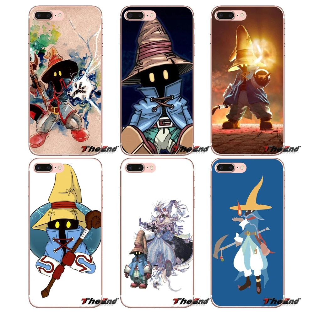 

For iPhone X 4 4S 5 5S 5C SE 6 6S 7 8 Plus Samsung Galaxy J1 J3 J5 J7 A3 A5 2016 2017 Soft TPU Cover Final Fantasy Vivi Ornitier